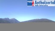 Archived webcam image showing Village Rasen with view towards Kronplatz (South Tyrol) on 15 Sep 2026 at 10:29