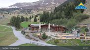 Archived webcam image showing Serfaus: View Restaurant Leithe Wirt on 6 May 2026 at 08:42