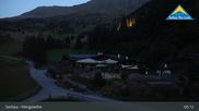 Archived webcam image showing Serfaus: View Restaurant Leithe Wirt on 12 Aug 2026 at 05:31
