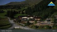 Archived webcam image showing Serfaus: View Restaurant Leithe Wirt on 27 Aug 2026 at 01:33