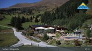 Archived webcam image showing Serfaus: View Restaurant Leithe Wirt on 27 Sep 2026 at 01:01