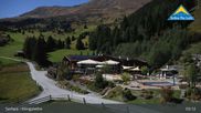Archived webcam image showing Serfaus: View Restaurant Leithe Wirt on 27 Sep 2026 at 03:01