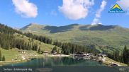 Archiviertes Webcam Bild: Serfaus: Blick auf den Erlebnispark Hög am 12.07.2026 um 09:21 Uhr