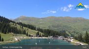 Archiviertes Webcam Bild: Serfaus: Blick auf den Erlebnispark Hög am 12.07.2026 um 13:21 Uhr