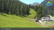 Archiviertes Webcam Bild: Fiss: Blick auf die Schöngampalm am 12.07.2026 um 13:28 Uhr