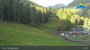 Archived webcam image showing Serfaus-Fiss-Ladis: View Schöngampalm on 22 Aug 2026 at 07:24
