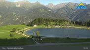 Archiviertes Webcam Bild: Fiss: Blick auf den Wolfsee am 12.07.2026 um 19:28 Uhr