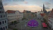 Archiviertes Webcam Bild: Zwickau in Sachsen - Hauptmarkt am 21.09.2026 um 07:15 Uhr