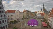 Archiviertes Webcam Bild: Zwickau in Sachsen - Hauptmarkt am 21.09.2026 um 08:15 Uhr