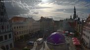 Archiviertes Webcam Bild: Zwickau in Sachsen - Hauptmarkt am 21.09.2026 um 16:15 Uhr