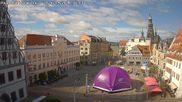 Archiviertes Webcam Bild: Zwickau in Sachsen - Hauptmarkt am 21.09.2026 um 10:15 Uhr