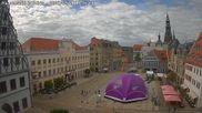 Archiviertes Webcam Bild: Zwickau in Sachsen - Hauptmarkt am 21.09.2026 um 12:15 Uhr