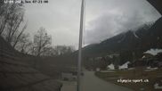 Archiviertes Webcam Bild: Bodmen Blitzingen - Goms am 12.04.2026 um 08:45 Uhr