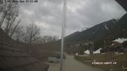 Archiviertes Webcam Bild: Bodmen Blitzingen - Goms am 12.04.2026 um 18:45 Uhr