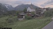 Archiviertes Webcam Bild: Dorfansicht Ernen am 18.05.2026 um 06:00 Uhr