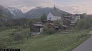 Archiviertes Webcam Bild: Dorfansicht Ernen am 18.05.2026 um 07:00 Uhr