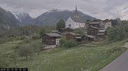 Archiviertes Webcam Bild: Dorfansicht Ernen am 18.05.2026 um 08:00 Uhr