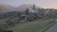 Archived webcam image showing Ernen - Finsteraarhorn on 28 May 2026 at 06:04