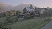 Archived webcam image showing Ernen - Finsteraarhorn on 28 May 2026 at 07:04