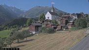Archived webcam image showing Ernen - Finsteraarhorn on 18 Jun 2026 at 18:01