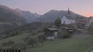 Archived webcam image showing Ernen - Finsteraarhorn on 24 Sep 2026 at 07:34
