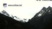 Archived webcam image showing Dent Blanche on 4 Jun 2026 at 07:49