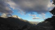 Archived webcam image showing Termen: View to Rhonetal on 13 Jun 2026 at 07:33