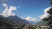 Archived webcam image showing Termen: View to Rhonetal on 6 Aug 2026 at 10:56