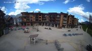 Archived webcam image showing Revelstoke Mountain Resort: View Village on 24 May 2026 at 18:11