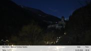 Archived webcam image showing View towards castle Taufers in South Tyrol on 1 Apr 2026 at 00:00
