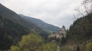 Archived webcam image showing View towards castle Taufers in South Tyrol on 12 Apr 2026 at 18:28