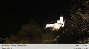 Archived webcam image showing View towards castle Taufers in South Tyrol on 12 Apr 2026 at 22:16