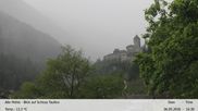 Archived webcam image showing View towards castle Taufers in South Tyrol on 6 May 2026 at 16:28