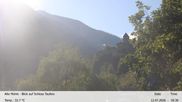 Archiviertes Webcam Bild: Blick auf Schloss Taufers am 12.07.2026 um 18:58 Uhr