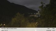 Archived webcam image showing View towards castle Taufers in South Tyrol on 29 Aug 2026 at 04:30