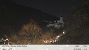 Archiviertes Webcam Bild: Blick auf Schloss Taufers am 26 Feb 2026 um 04:10 Uhr