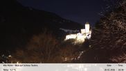 Archiviertes Webcam Bild: Blick auf Schloss Taufers am 26 Feb 2026 um 20:29 Uhr