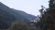 Archived webcam image showing View towards castle Taufers in South Tyrol on 3 Oct 2026 at 07:59