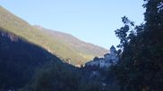 Archived webcam image showing View towards castle Taufers in South Tyrol on 3 Oct 2026 at 08:59