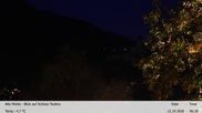 Archiviertes Webcam Bild: Blick auf Schloss Taufers am 15.10.2026 um 06:28 Uhr