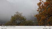 Archived webcam image showing View towards castle Taufers in South Tyrol on 28 Oct 2026 at 08:38