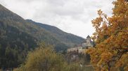 Archived webcam image showing View towards castle Taufers in South Tyrol on 28 Oct 2026 at 12:38
