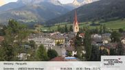 Archiviertes Webcam Bild: Blick auf Welsberg (Gsieser Tal, Südtirol) am 30.08.2026 um 18:36 Uhr