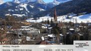 Archiviertes Webcam Bild: Blick auf Welsberg (Gsieser Tal, Südtirol) am 26 Feb 2026 um 14:10 Uhr