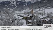 Archived webcam image showing Look towards Welsberg (Gsieser Valley, South Tyrol) on 26 Mar 2026 at 08:57