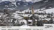 Archived webcam image showing Look towards Welsberg (Gsieser Valley, South Tyrol) on 26 Mar 2026 at 14:57
