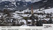 Archived webcam image showing Look towards Welsberg (Gsieser Valley, South Tyrol) on 26 Mar 2026 at 16:57