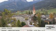 Archiviertes Webcam Bild: Blick auf Welsberg (Gsieser Tal, Südtirol) am 10.10.2026 um 14:05 Uhr