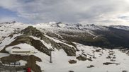 Archived webcam image showing Crap Sogn Gion Top Station on 3 May 2026 at 08:26