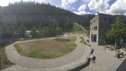 Archiviertes Webcam Bild: Laax - Rocksresort Talstation am 26.08.2026 um 14:19 Uhr